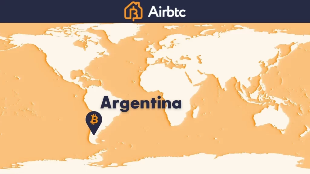 Book your stay in Argentina with Bitcoin