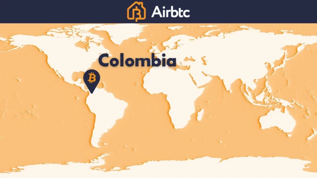 Book your stay in Colombia with Bitcoin