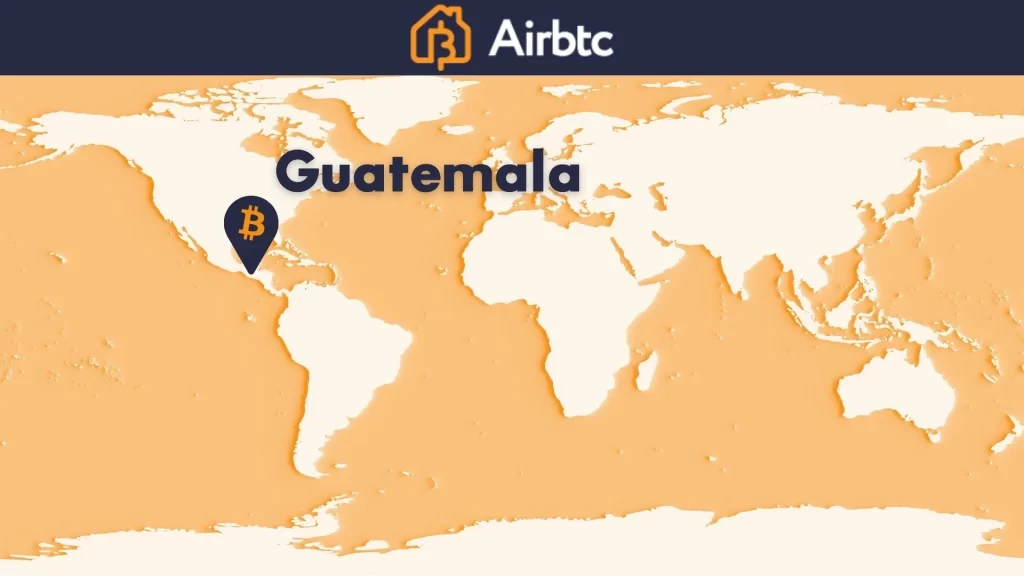 Book your stay in Guatemala with Bitcoin