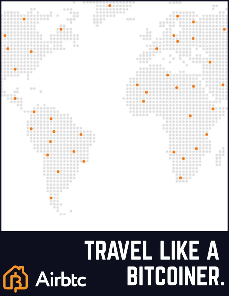 Travel Like a Bitcoiner eBook cover